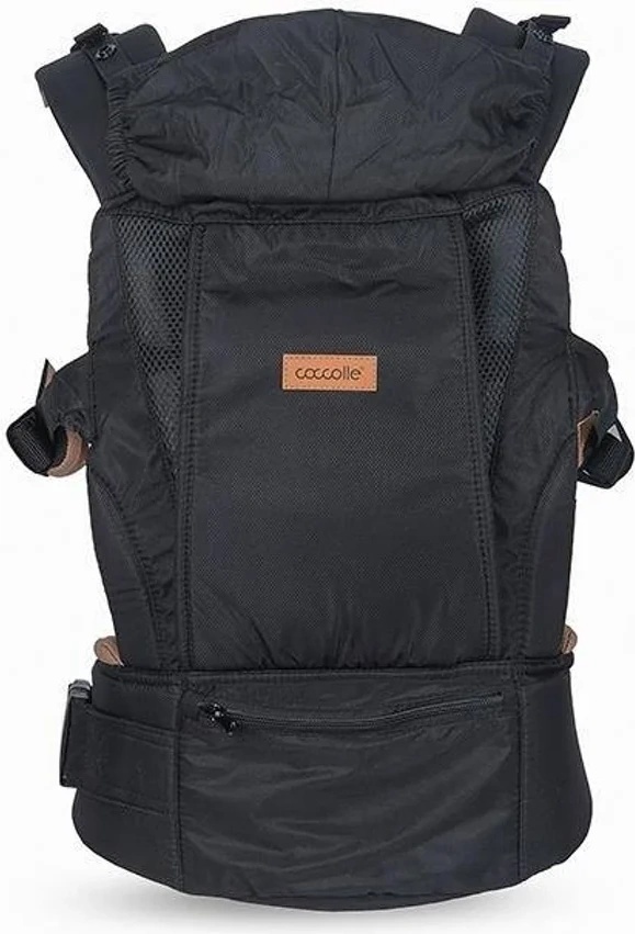 Marsupiu pentru copii Coccolle Gemini Black