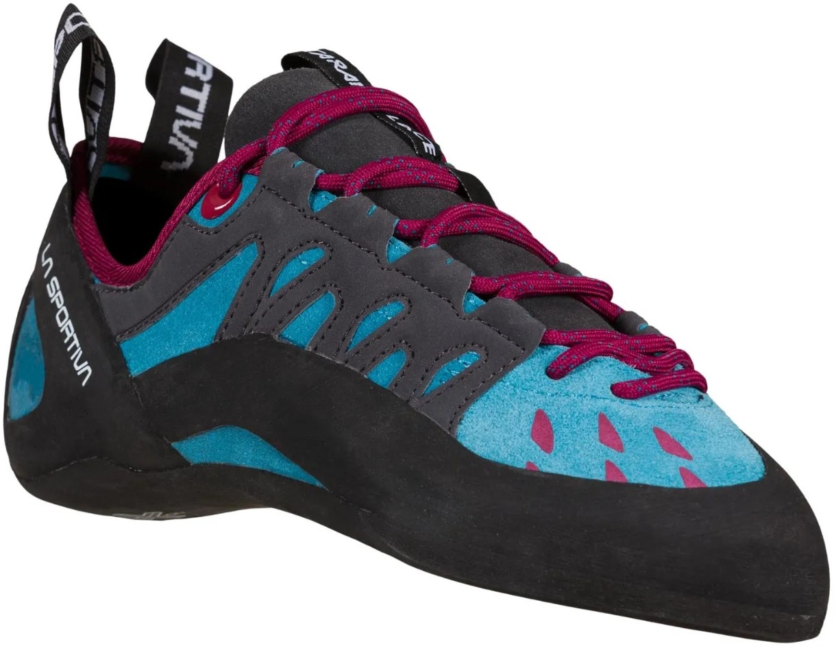 Espadrile de escaladă La Sportiva Tarantulace Topaz/Red Plum 41.0
