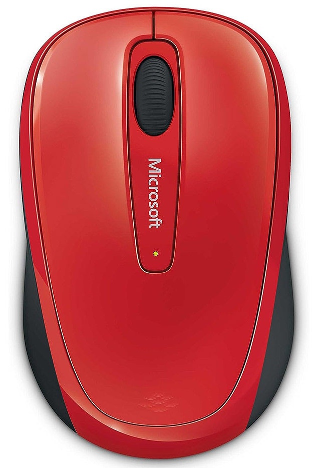 Компьютерная мышь Microsoft Mobile 3500 Flame Red (GMF-00293)