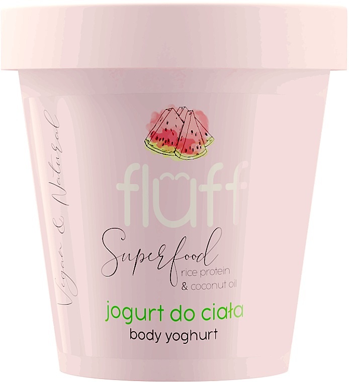 Крем для тела Fluff Body Yoghurt Watermelon 180ml