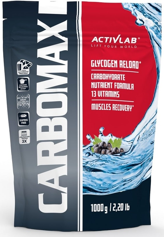 Complex pre-antrenament ActivLab CarboMax Dynamic Black Currant 3000g