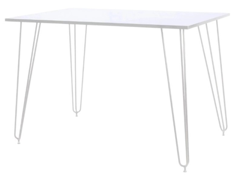 Обеденный стол Новый стиль Aller White 120x80