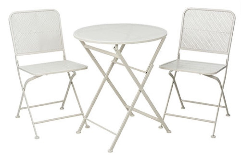 Set mobila de grădină Bistro Garden D60 H70cm 38x41xH78cm (50628)