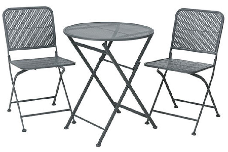 Set mobila de grădină Bistro Garden D60 H70cm 38x41xH78cm (50629)