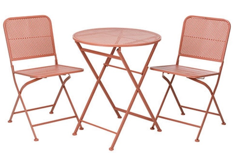 Set mobila de grădină Bistro Garden D60 H70cm 38x41xH78cm (50630)