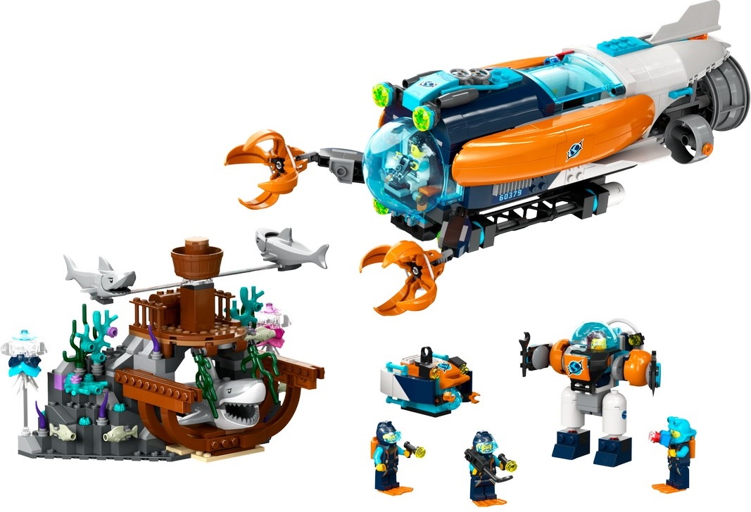 Конструктор Lego City: Deep-Sea Explorer Submarine (60379)