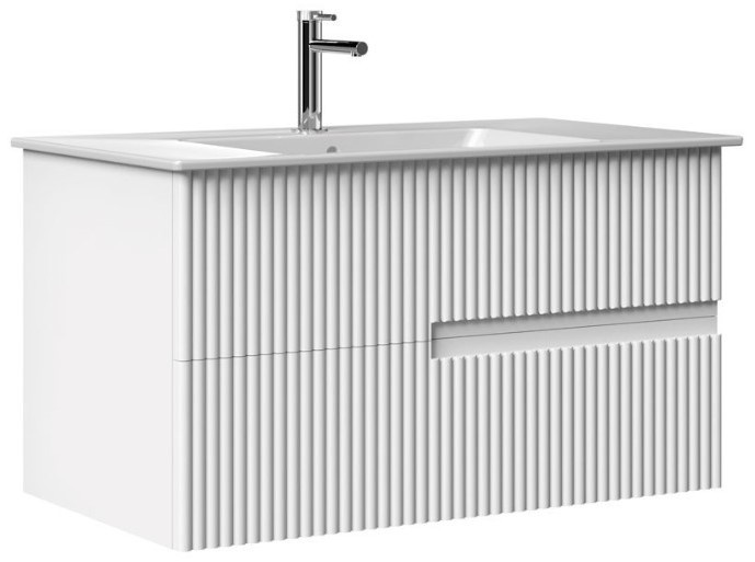 Dulap cu lavoar Orka Moonlight 90 White (16536)