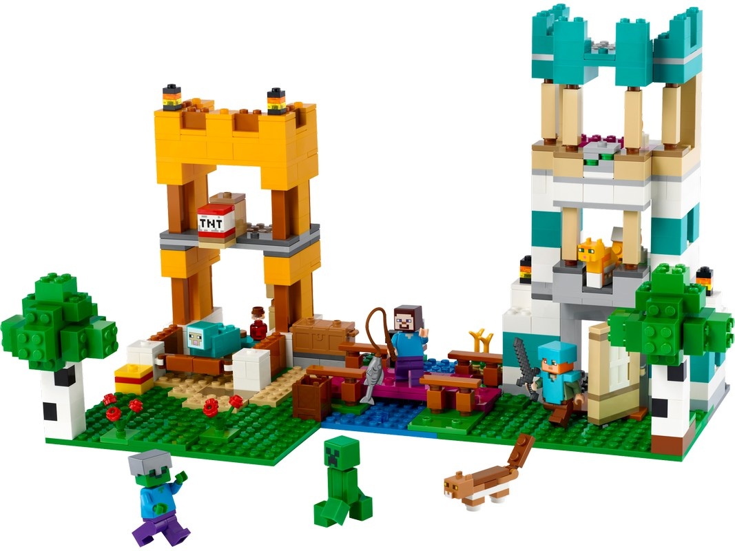Set de construcție Lego Minecraft: The Crafting Box 4.0 (21249)