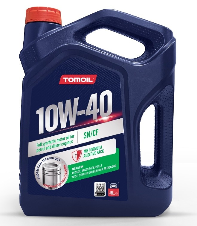 Моторное масло Tomoil SL/CF 10W-40 5L