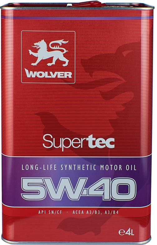 Моторное масло Wolver Super Tec SN/CF 5W-40 4L