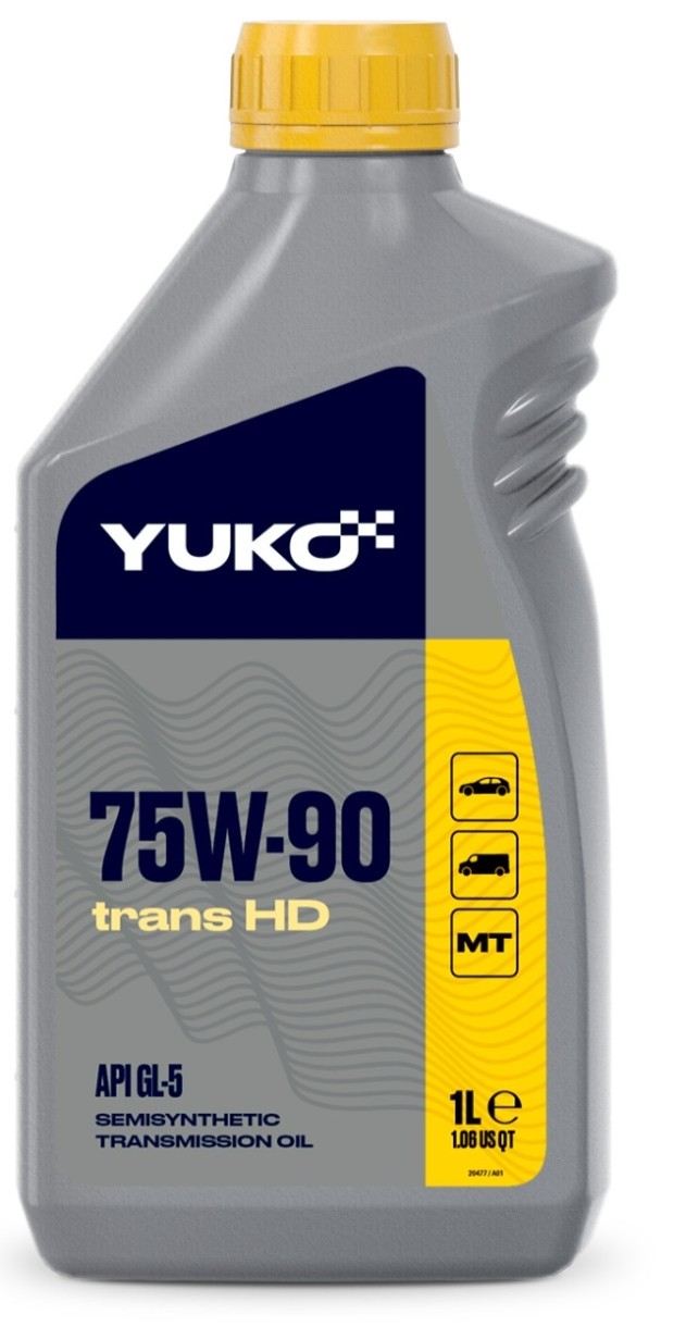 Трансмиссионное масло Yuko Trans HD GL-5 75W-90 1L