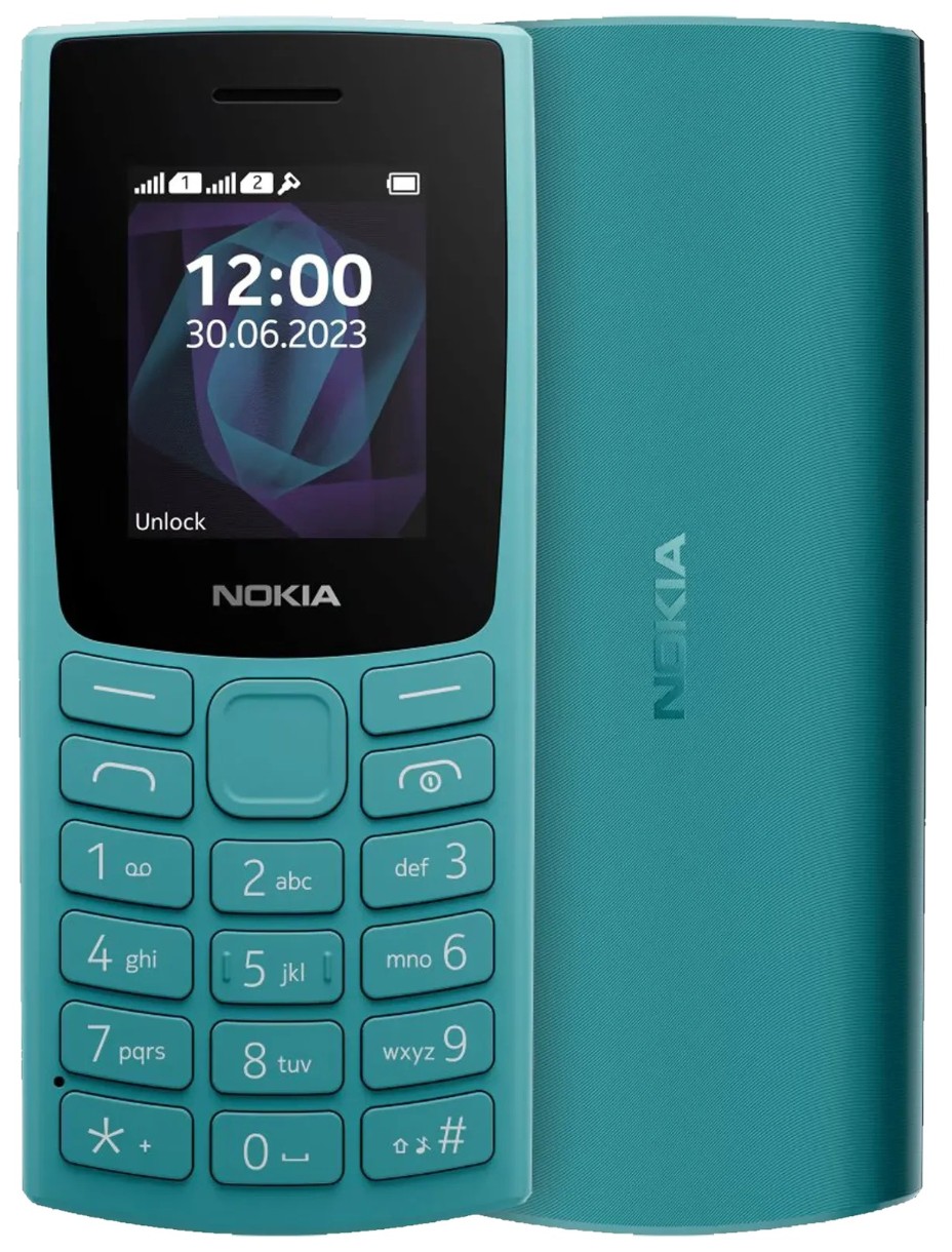 Telefon mobil Nokia 105 (2023) DS Cyan