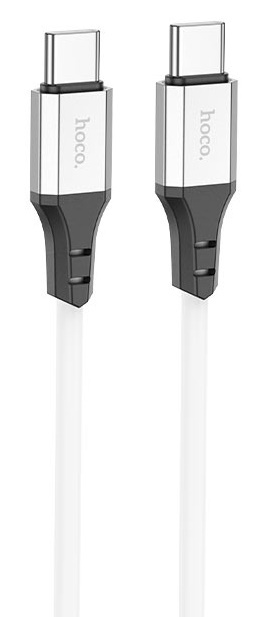 Cablu USB Hoco X86 Type-C to Type-C Spear 60W White