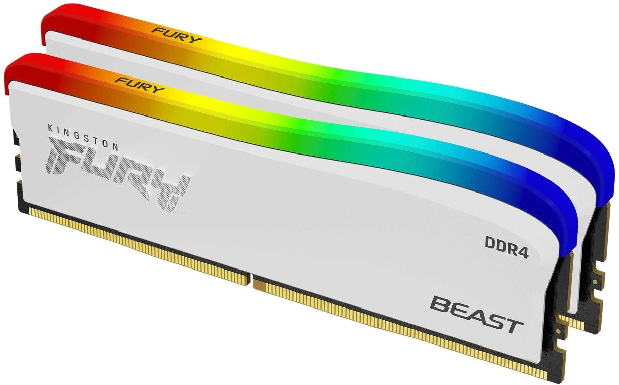 Оперативная память Kingston Fury Beast 16Gb DDR4-3600MHz Kit (KF436C17BWAK2/16)