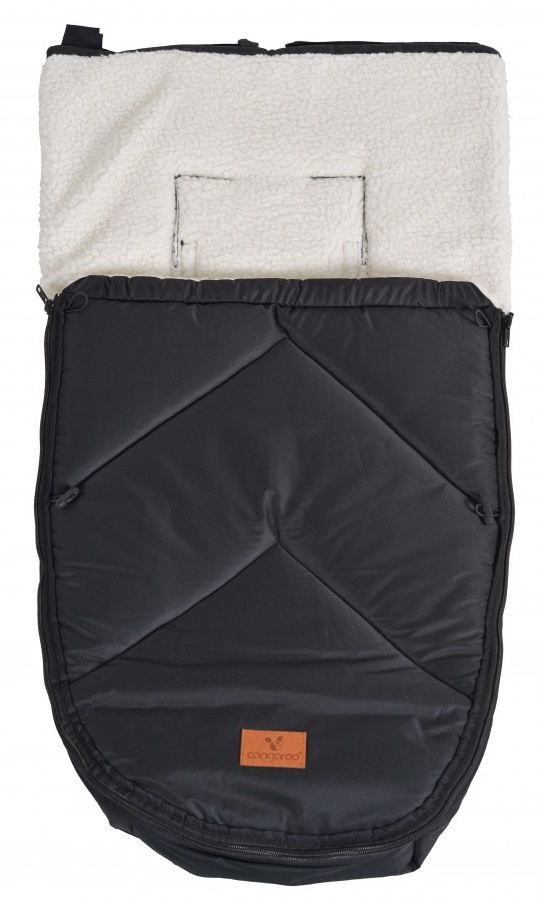 Husa de iarnă pentru copii Cangaroo Luxe Black