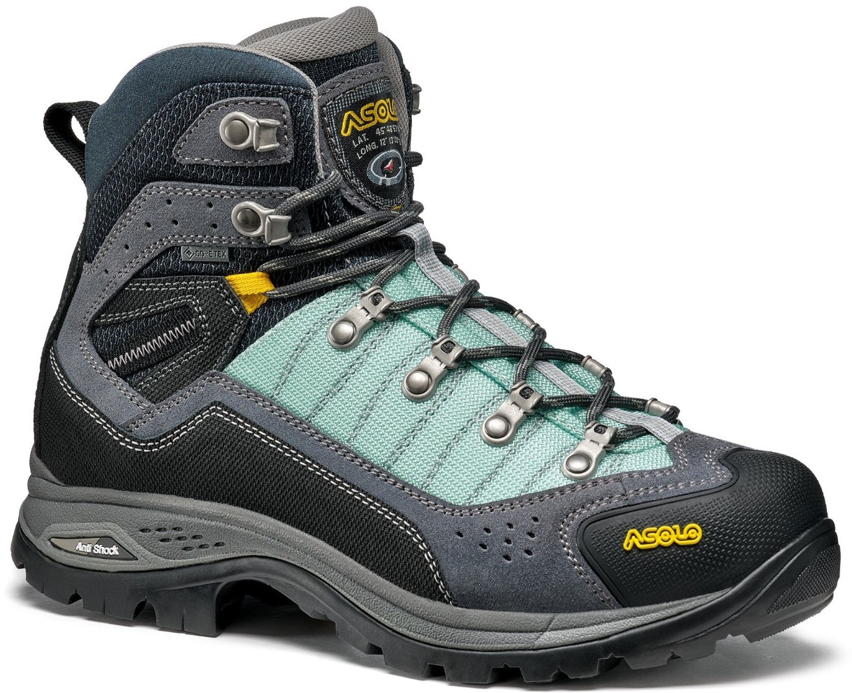 Ботинки женские Asolo Drifter I Evo GV Grey/Brook Green (A2313100.B042) 39 1/3
