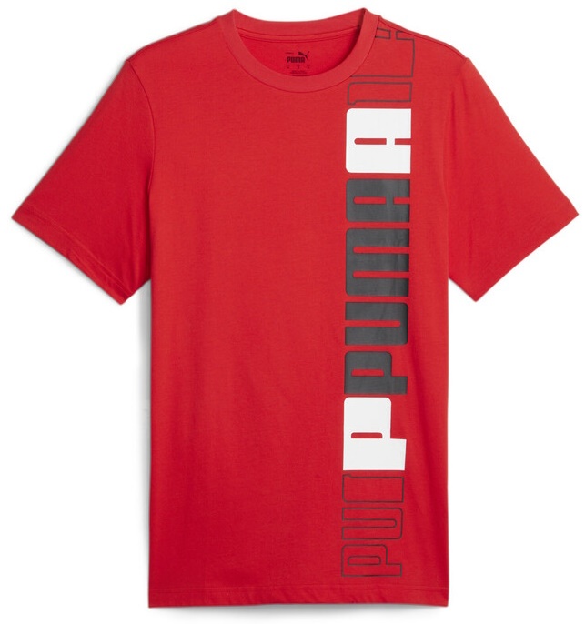Мужская футболка Puma Ess+ Logo Lab Tee For All Time Red L