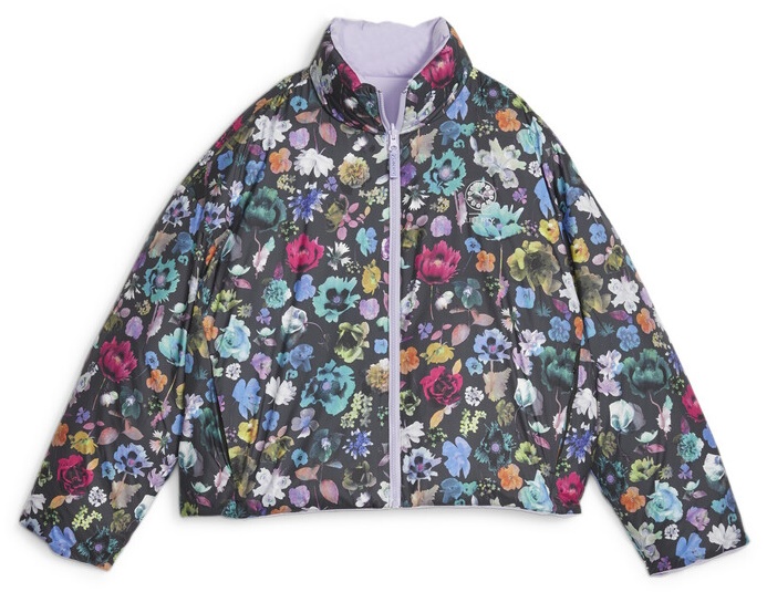 Geacă pentru dame Puma X Liberty Aop Oversized Reversible Vivid Violet XS