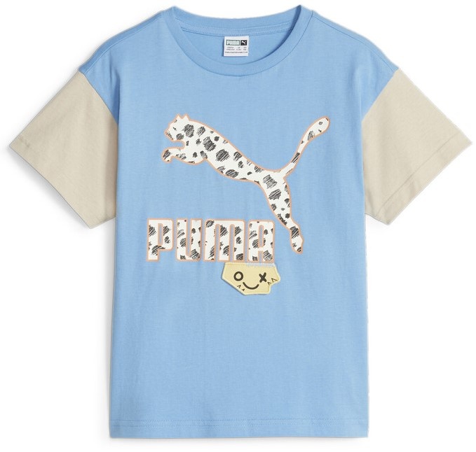 Детская футболка Puma Classics Mix Mtch Tee Regal Blue 110