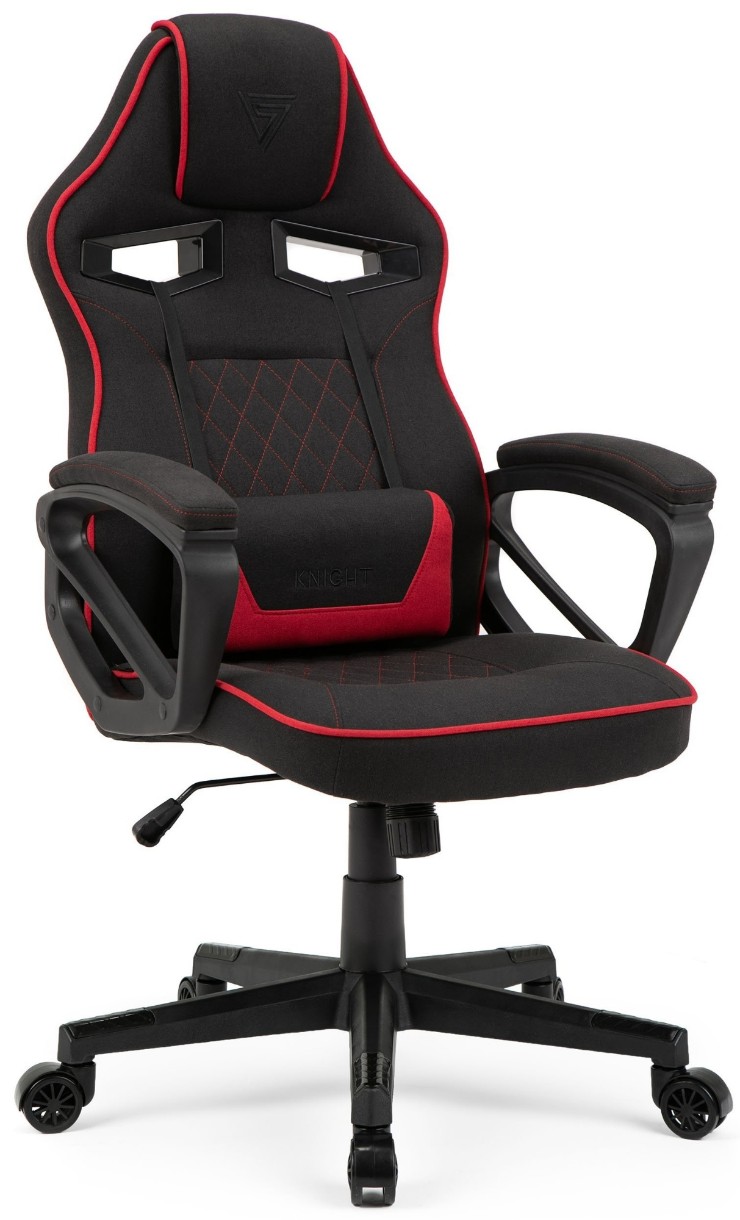 Геймерское кресло Sense7 Knight Fabric Black and Red