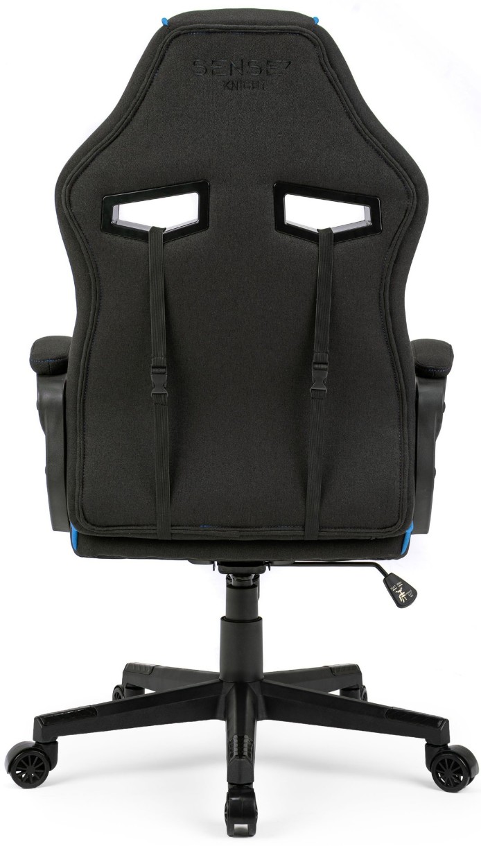 Scaun gaming Sense7 Knight Fabric Black and Blue