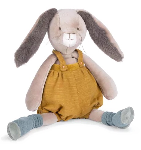 Jucărie de pluș Moulin Roty Ochre Rabbit Trois Petits Lapins MR678026