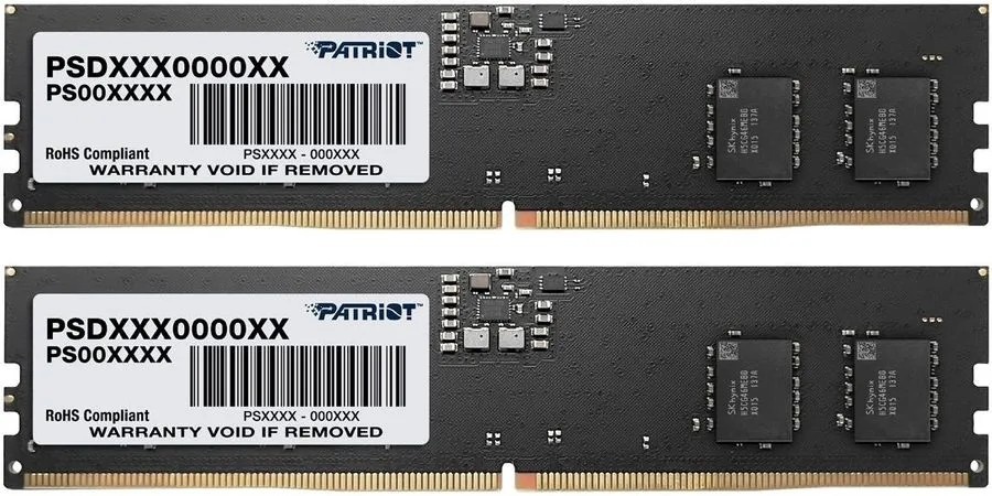 Оперативная память Patriot Signature Line 32Gb DDR5-5600MHz Kit (PSD532G5600K)