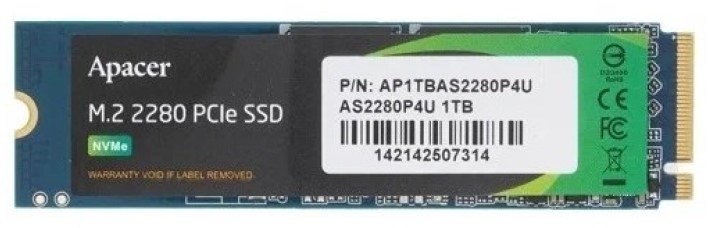 SSD накопитель Apacer 1Tb (AS2280P4U)