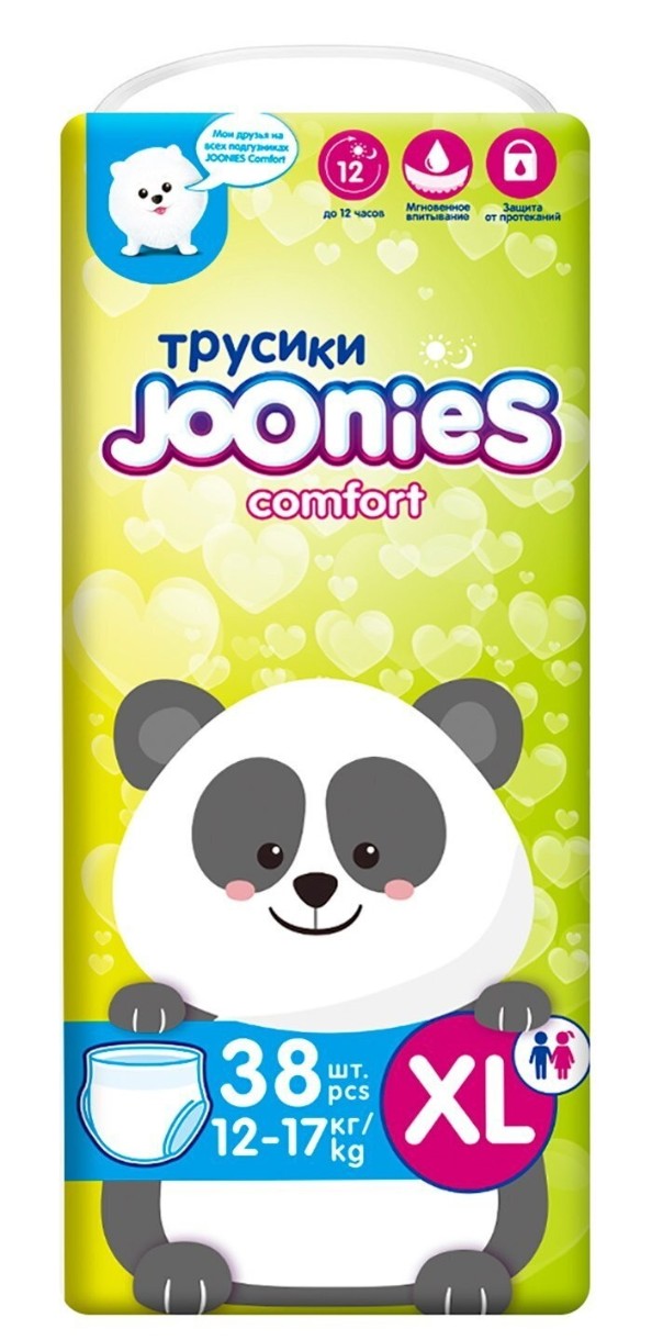 Scutece-chiloți Joonies Comfort XL 38pcs