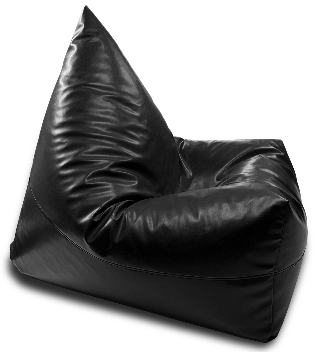 Бинбэг BeanBag Max Пирамида XL Черный