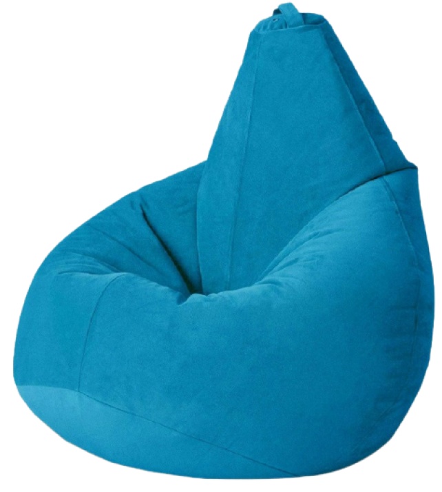 Puf BeanBag Standart L Turcoaz