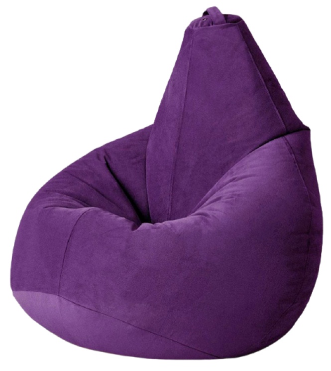 Fotoliu puf BeanBag Standart L Фиолетовый