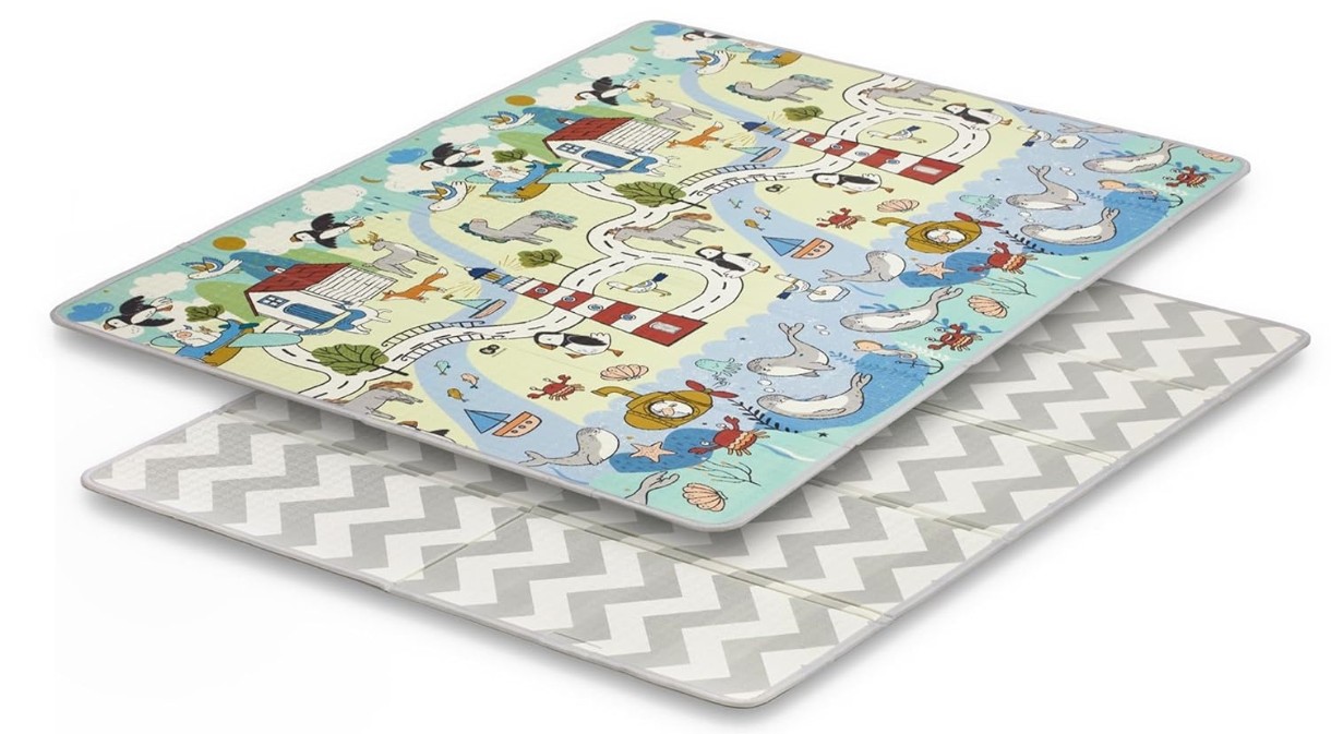 Covor joc pentru copii Kinderkraft Xpe Matty 2 (KPMATT200000000)