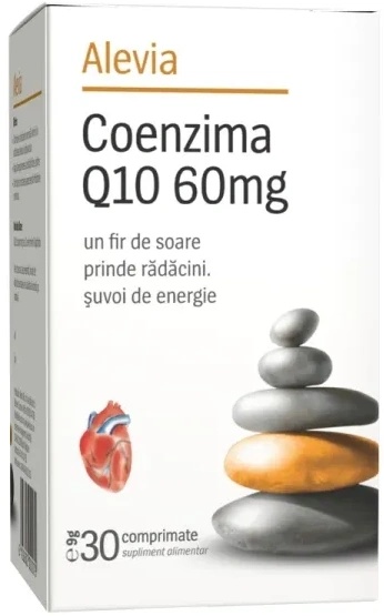Витамины Alevia Coenzima Q10 60mg 30pcs