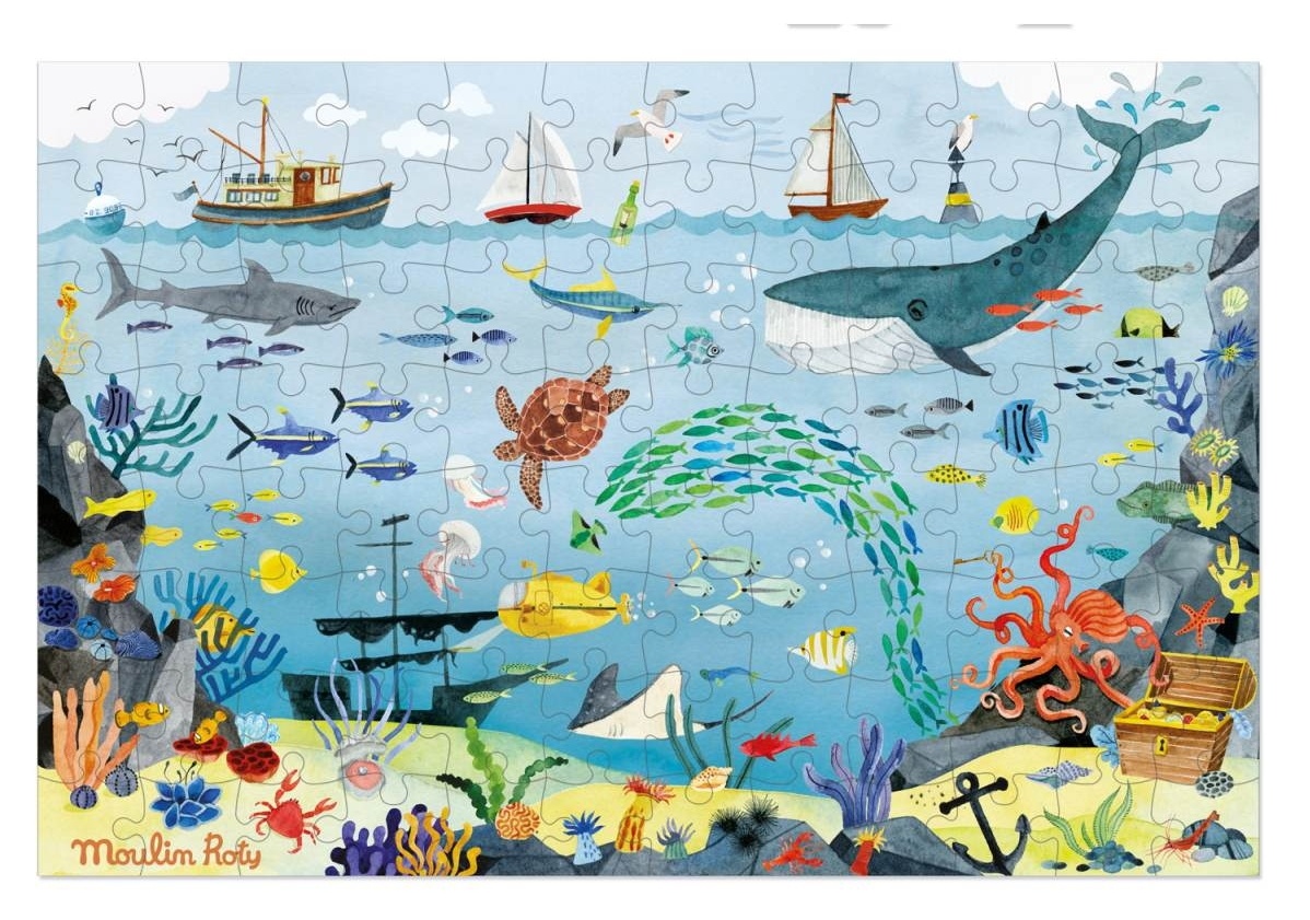 Puzzle Moulin Roty 96 Ocean MR712409