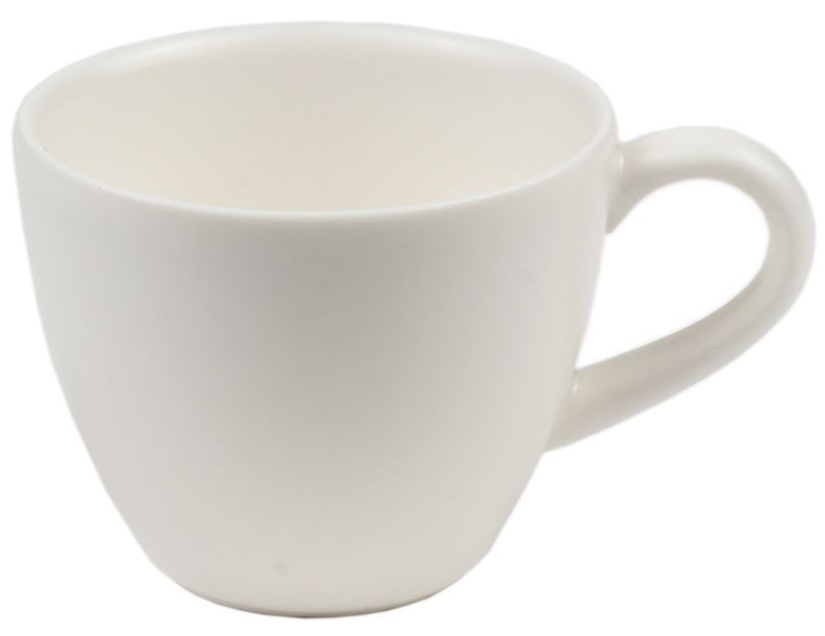 Ceașcă Bonna Mat White Rita Coffee Cup MTRIT02KF