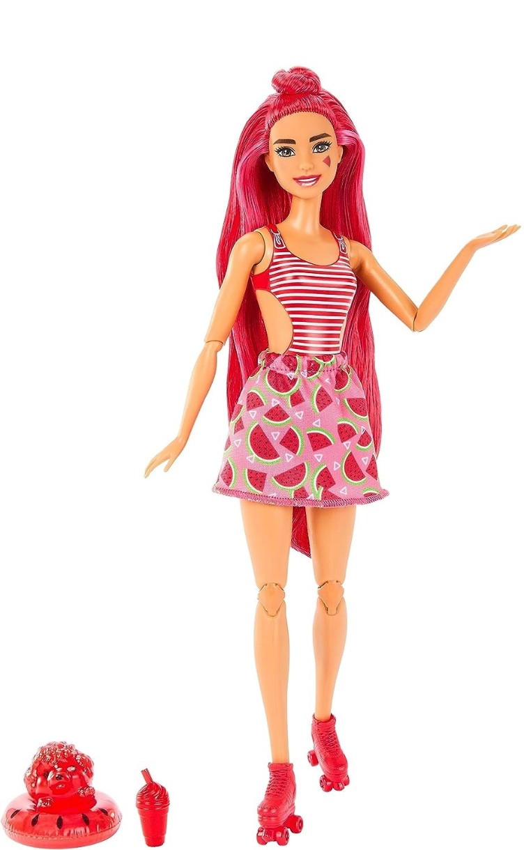 Păpușa Barbie Juicy Fruit Watermelon (HNW43)