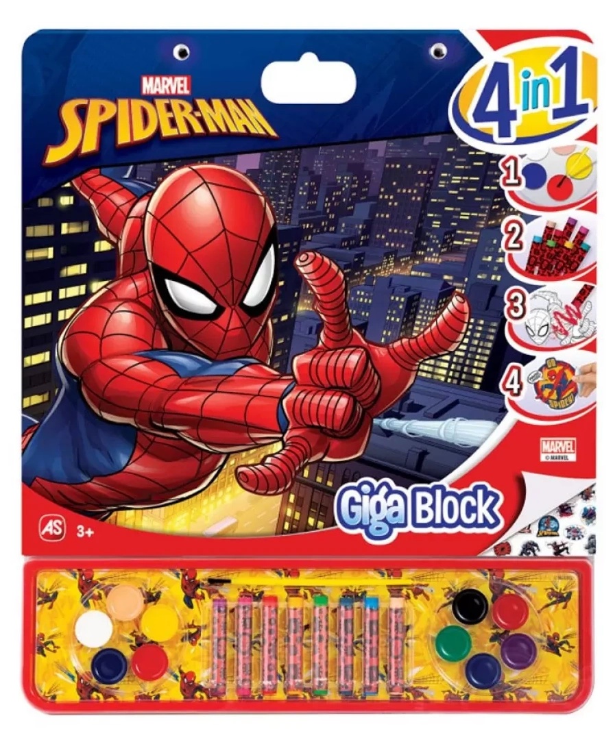 Раскраска для детей AS Spiderman (1023-62737)