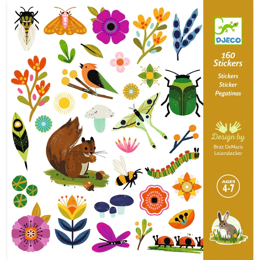 Наклейки Djeco Garden DJ09272