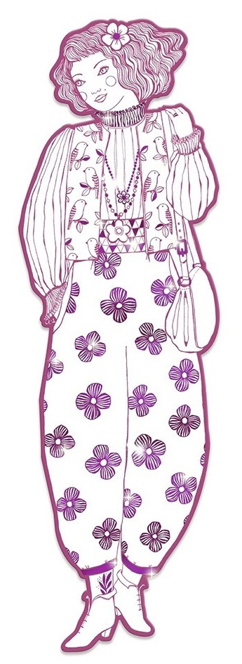 Colorare Djeco Rosemary & ses amies DJ09551