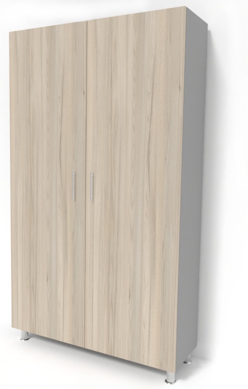 Dulap Smartex N4 120x40x208cm Grafit/Stejar Deschis