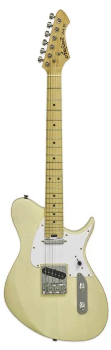 Электрическая гитара Aria Pro II JET-TL See-Though Vintage White