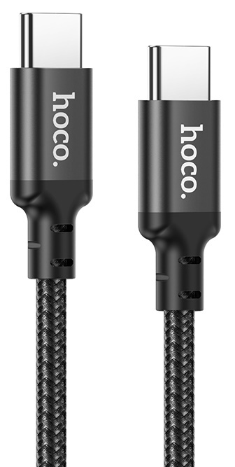 USB Кабель Hoco X14 Double speed Type-C to Type-C 1m Black