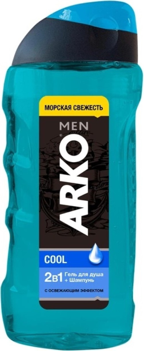 Гель для душа Arko 2in1 Cool Shower Gel & Shampoo 260ml