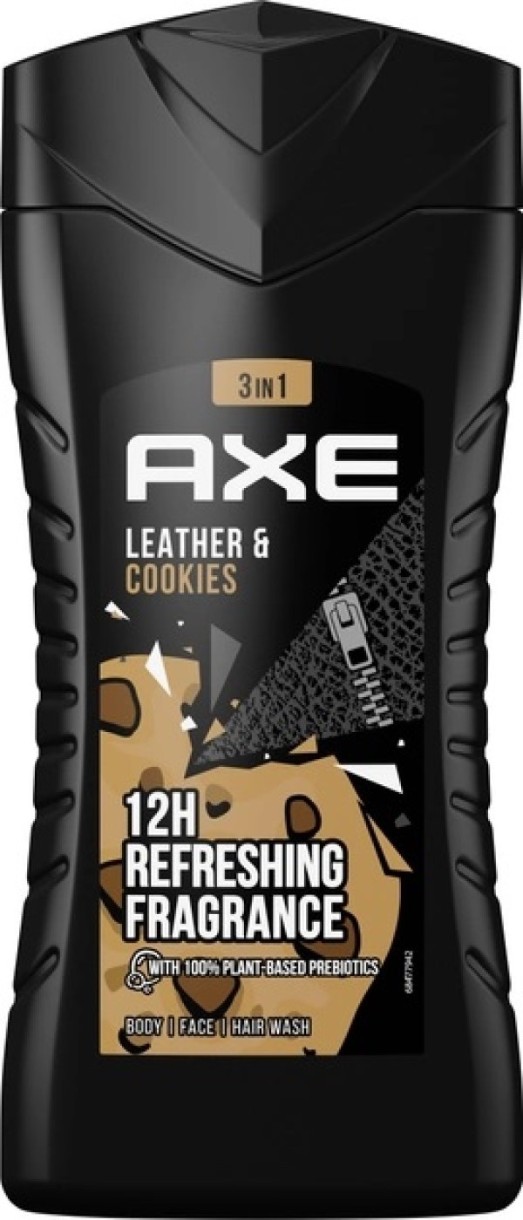 Гель для душа AXE Leather & Cookies 250ml