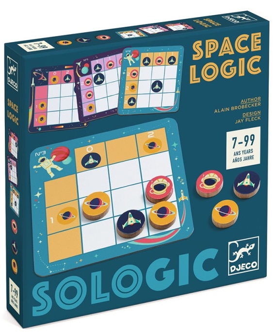 Joc educativ de masa Djeco Space Logic DJ08580