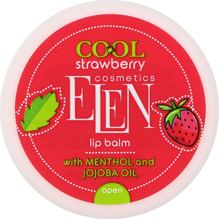 Бальзам для губ Elen Cool Strawberry 9g