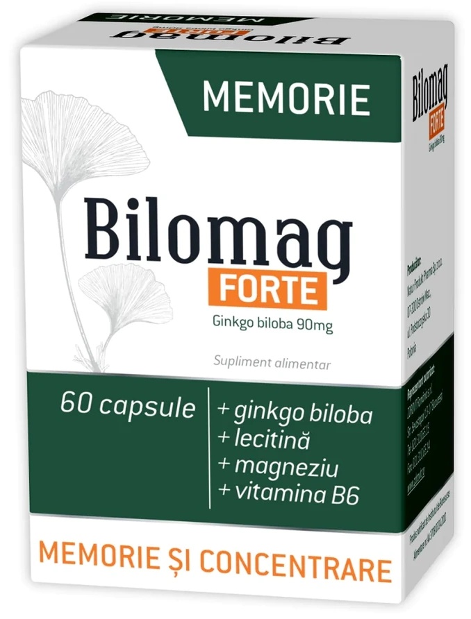 Пищевая добавка Zdrovit Bilomag Forte 60cap