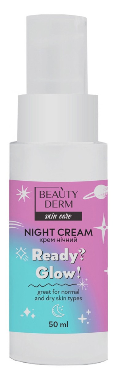 Cremă pentru față Beauty Derm Ready?Glow! Night Cream 50ml