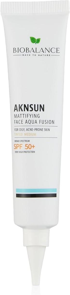 Солнцезащитный крем Bio Balance Aknsun Mattifying Aqua Fusion SPF50 40ml